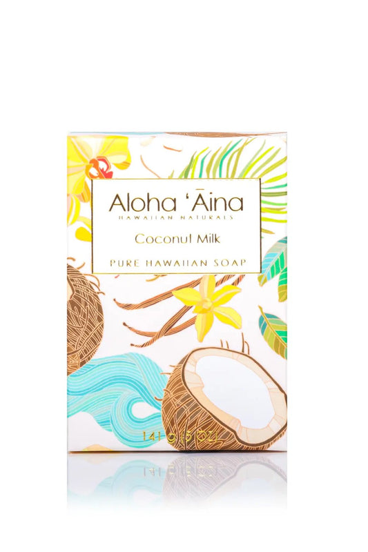 Aloha 'Aina Pure Bar Soap – Coconut Milk